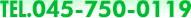 TEL.045-750-0119